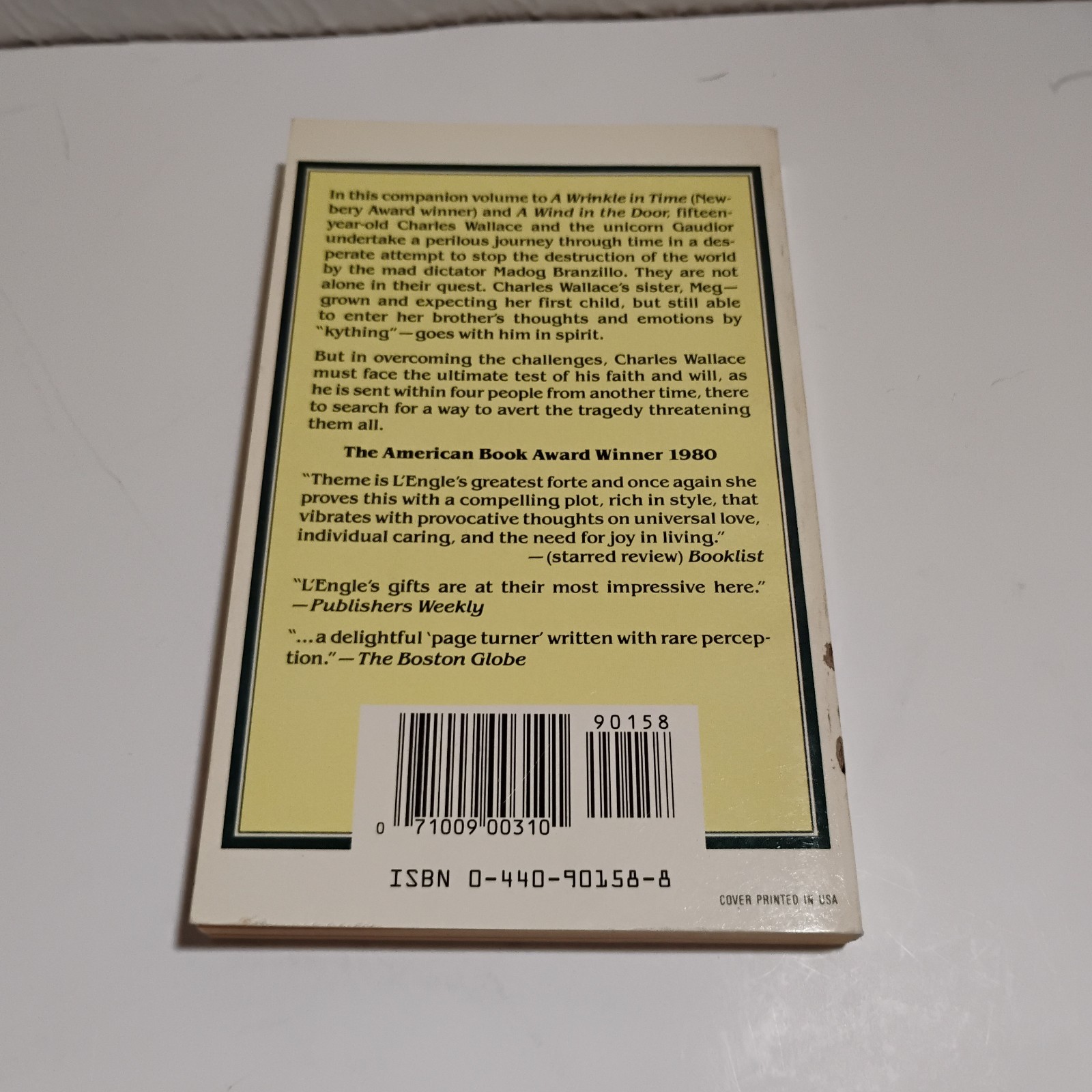 Madeleine L’Engle’s Trilogy Boxed Set Wrinkle in Time Wind Door
