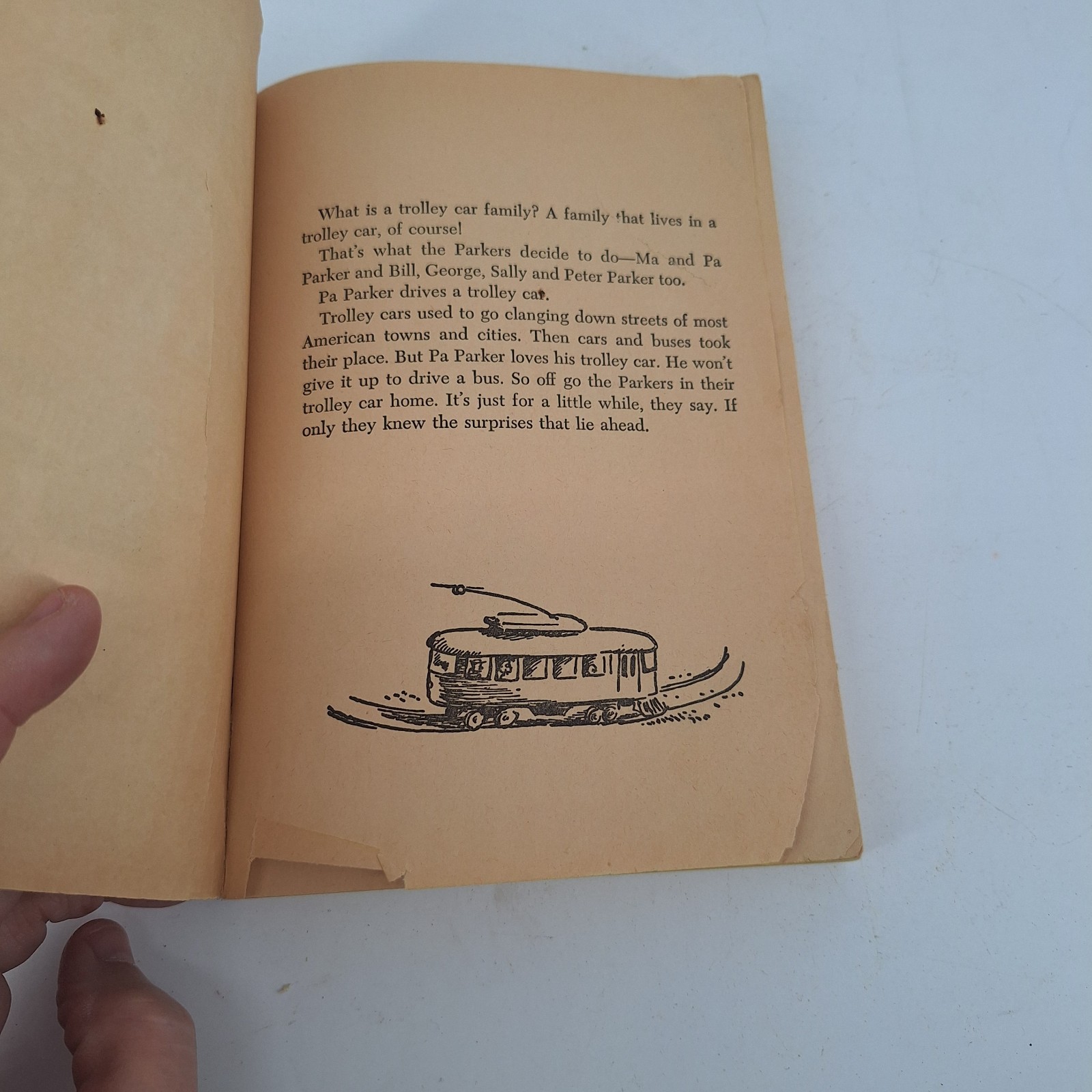 The Trolley Car Family Paperback Eleanor Clymer and Ursula Koering 1947
