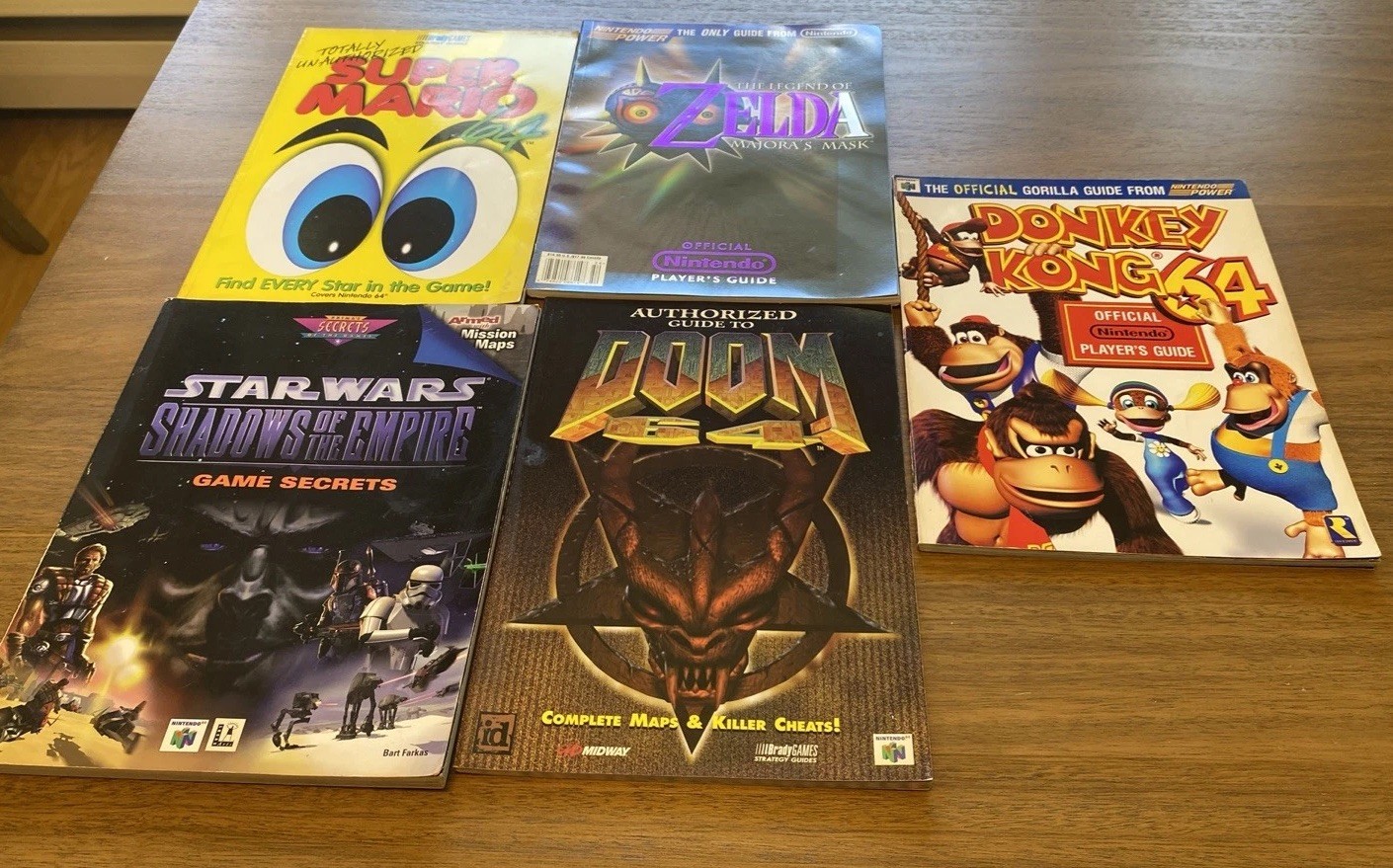 N64 Players Guide Strategy Guide Lot of 5 1990s READ DESCRIPTION