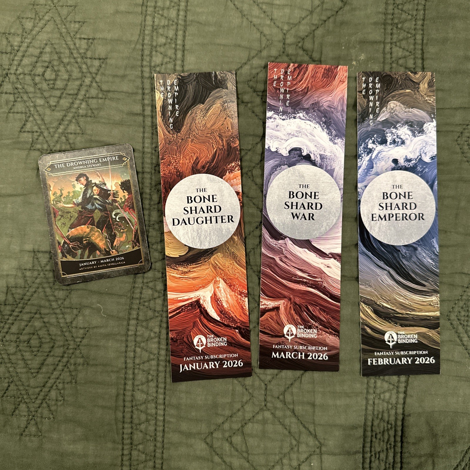 Broken Binding| Tier 1 Signed/Numbered | Drowning Empire by Andrea Stewart