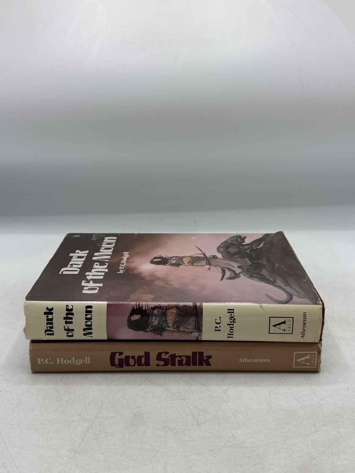 P.C. Hodgell God Stalk & Dark of the Moon Fantasy Paperback Books Lot of 2