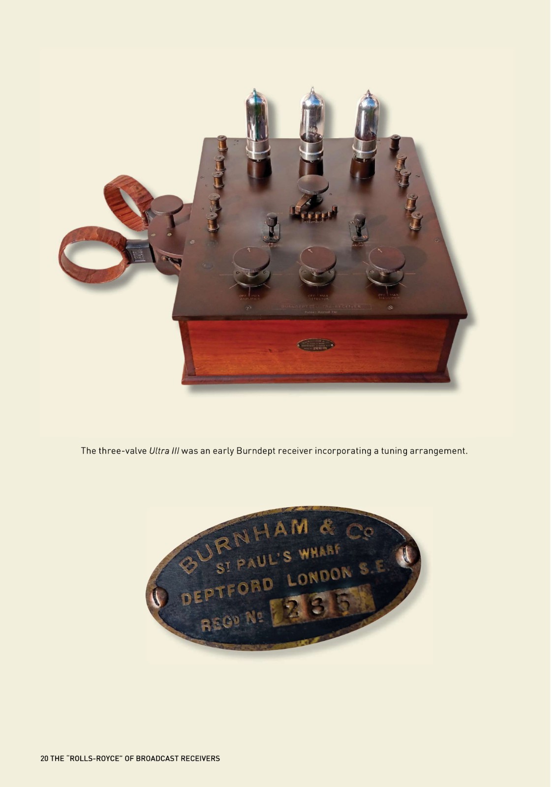 Early vintage radio: Burnham and the Burndept Wireless Companies 1922-1928