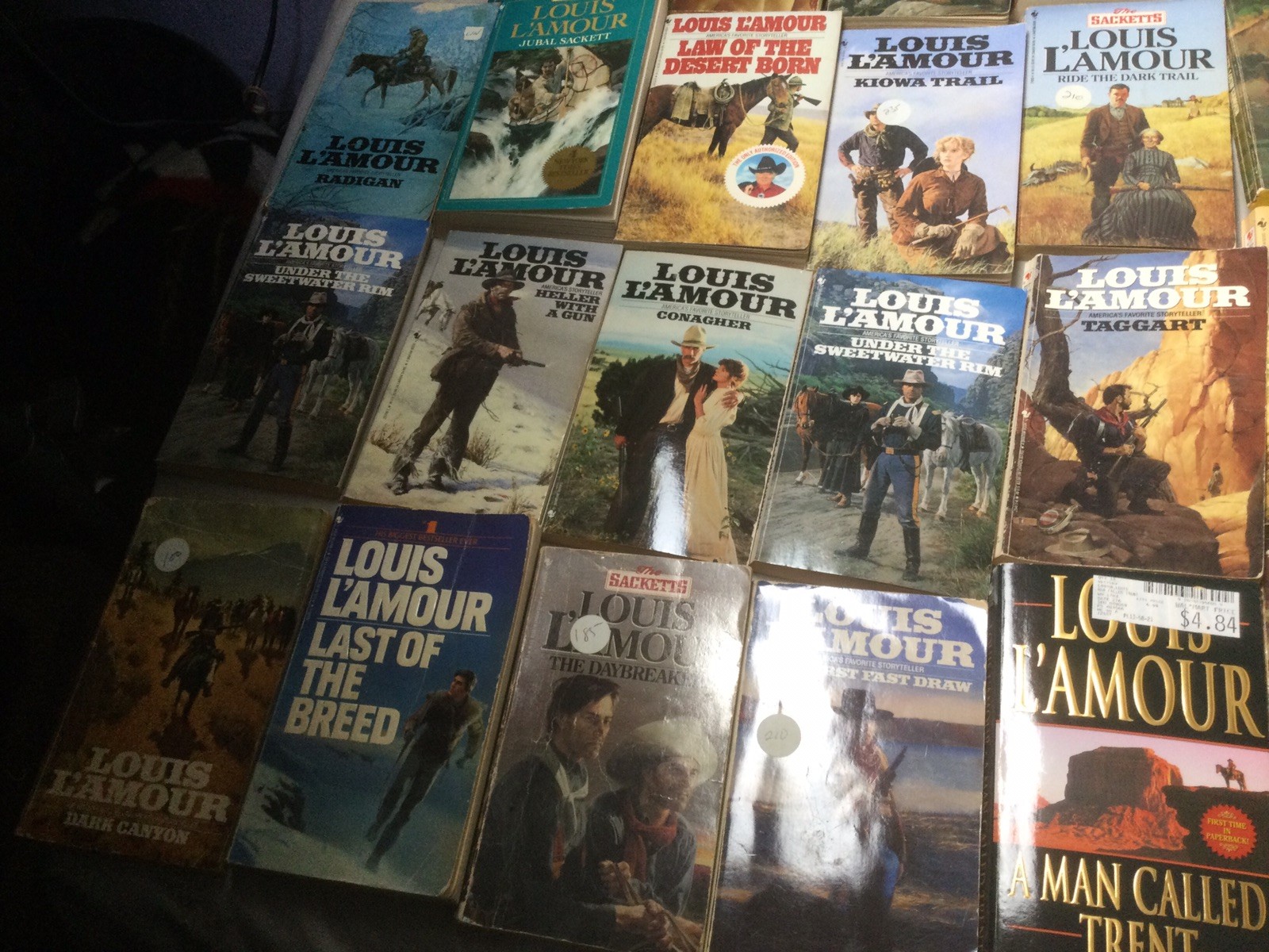 80+ Louis L’Amour Paperback Lot Western Collection Sackett Series