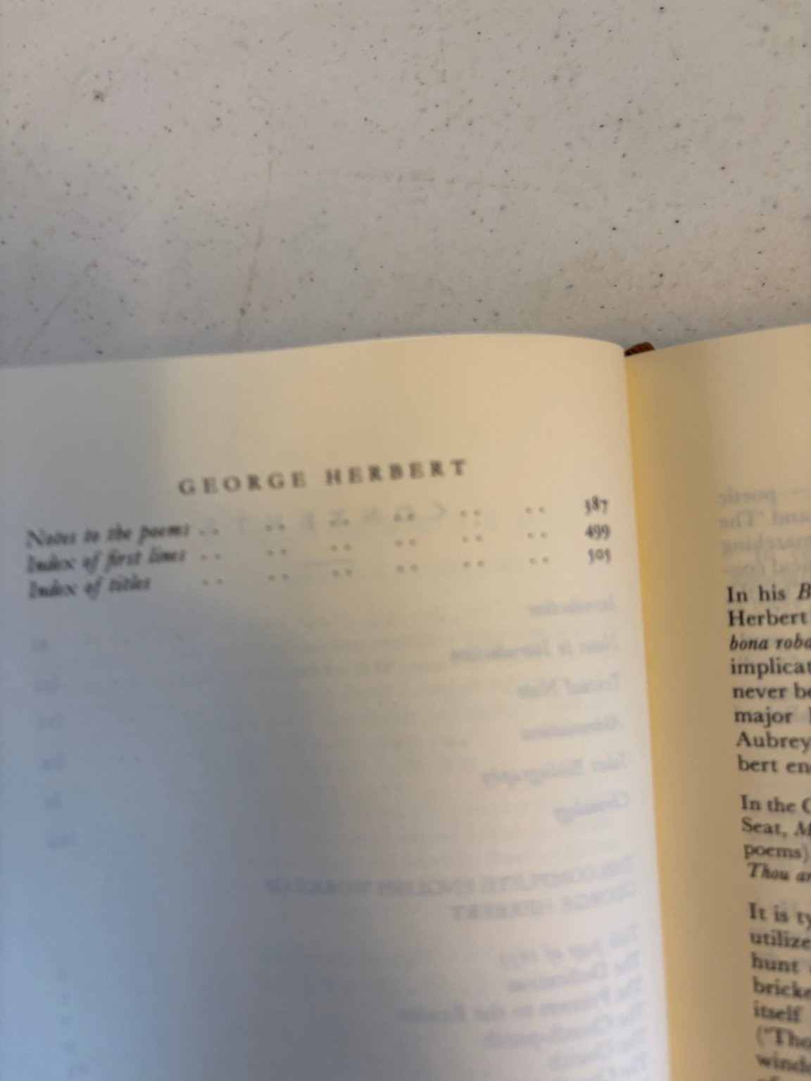 The Complete English Works George Herbert Everyman’s Library Knopf Poetry