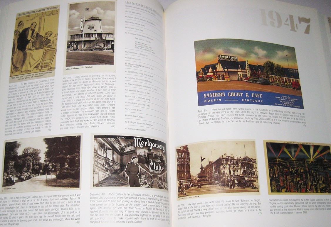 The Postcard Century: 2000 Cards & Their Messages, paperback 2000 mint condition