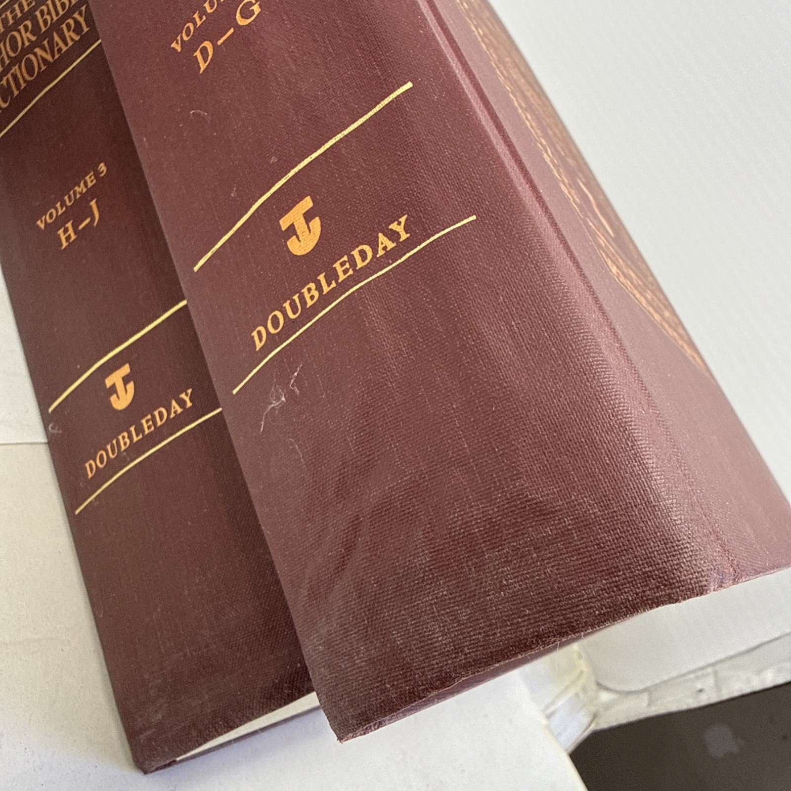 The Anchor Bible Dictionary – 6 Volume Set Hardcover 1992 Doubleday Burgundy