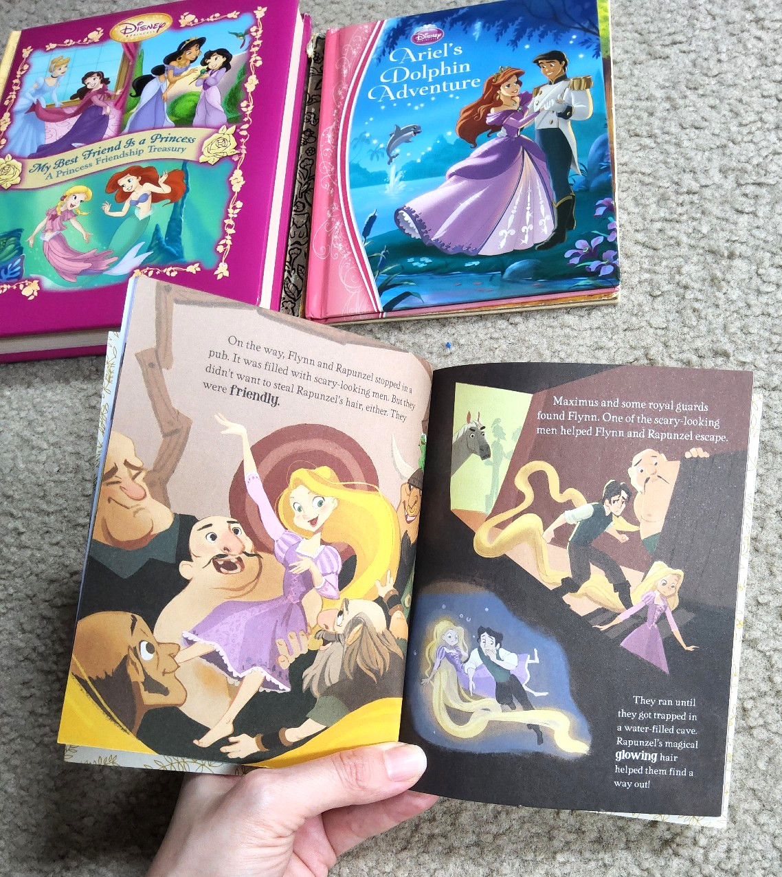Disney Princess Step into Reading Story Book Collection PB HC lot of 19