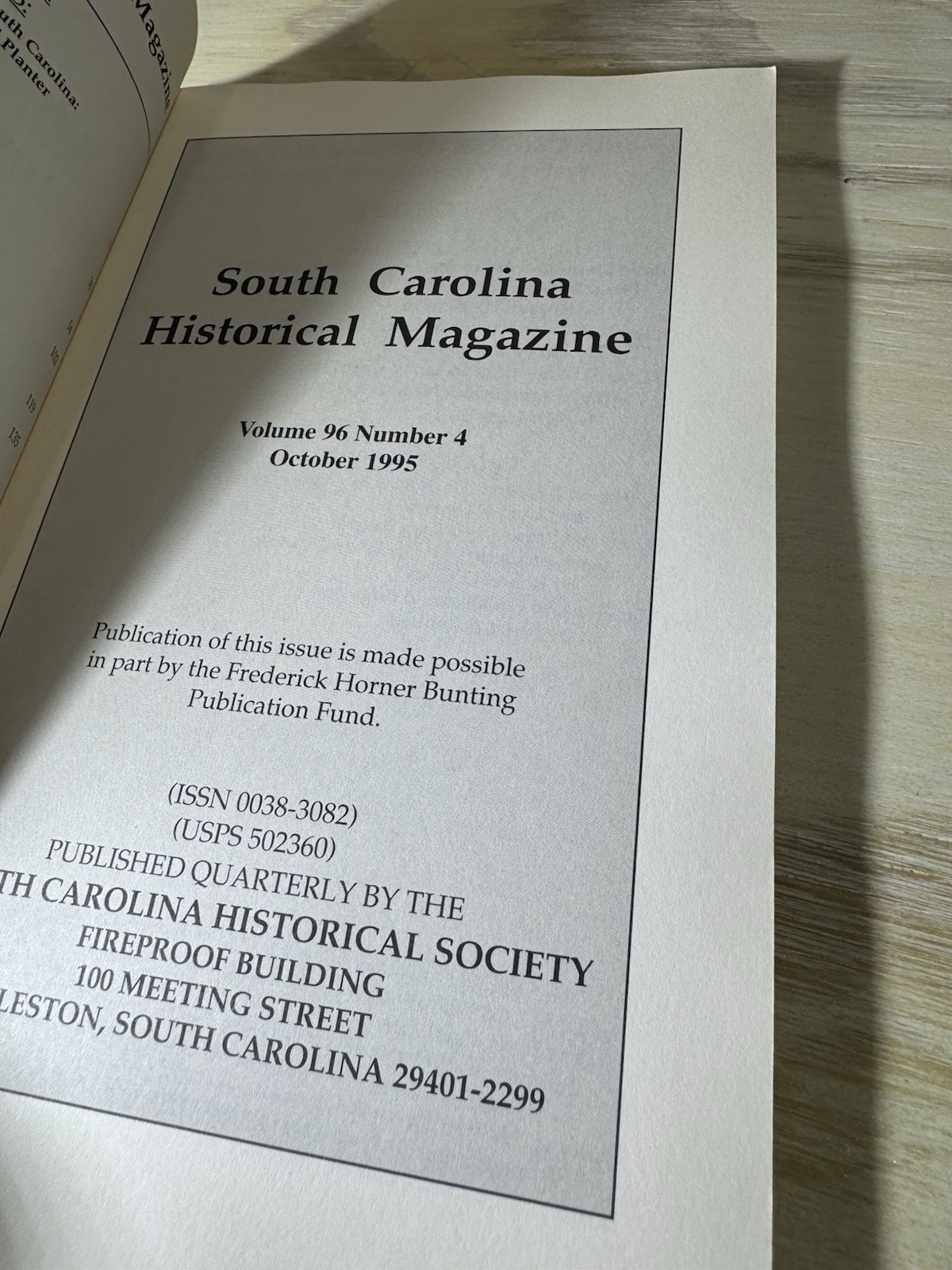 Lot Of 8 South Carolina Historical Magazines 1978-2006 Misc As Shown In Photos