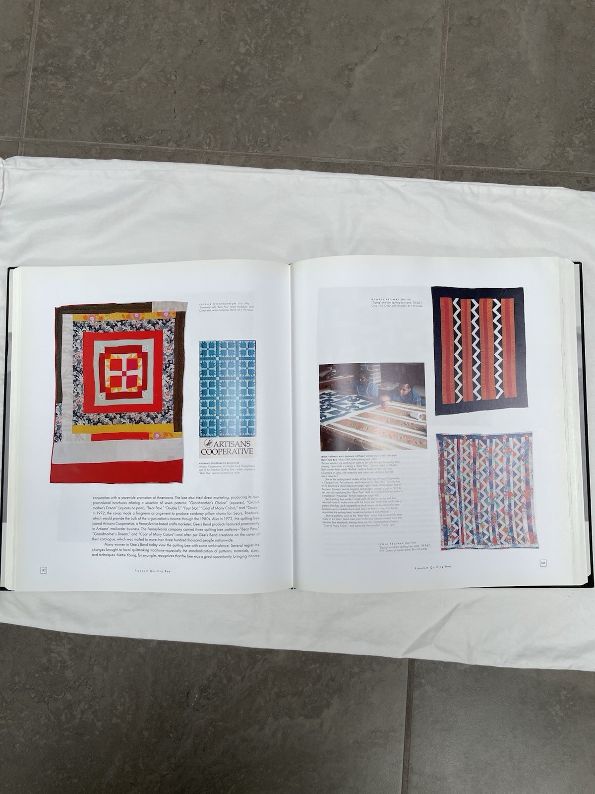 Gee’s Bend The Women and Their Quilts Hardcover Tinwood Books Quilt Art 2002