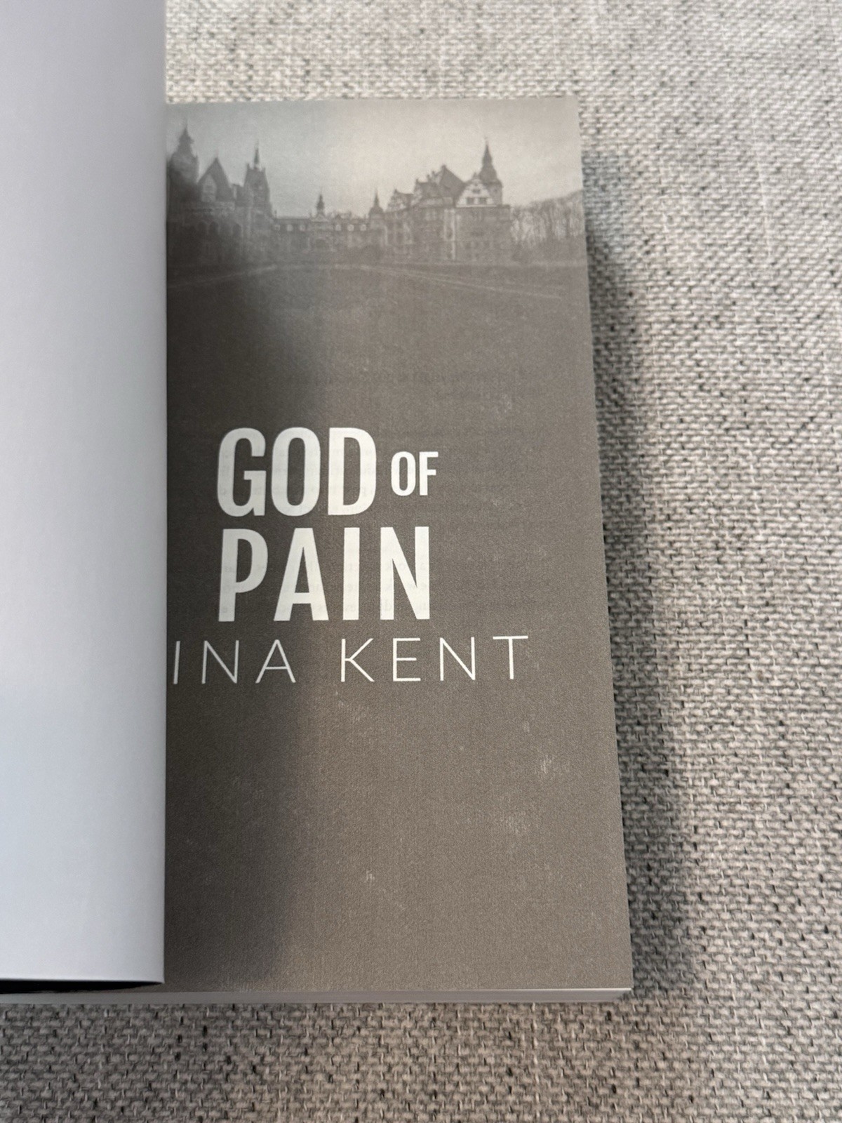 God Of Pain Rina Kent Legacy Of Gods Out Of Print Model Cover New Signed