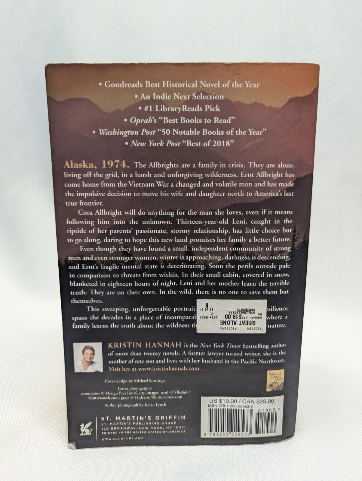 Great Alone : A Novel by Kristin Hannah (2019, Trade Paperback)