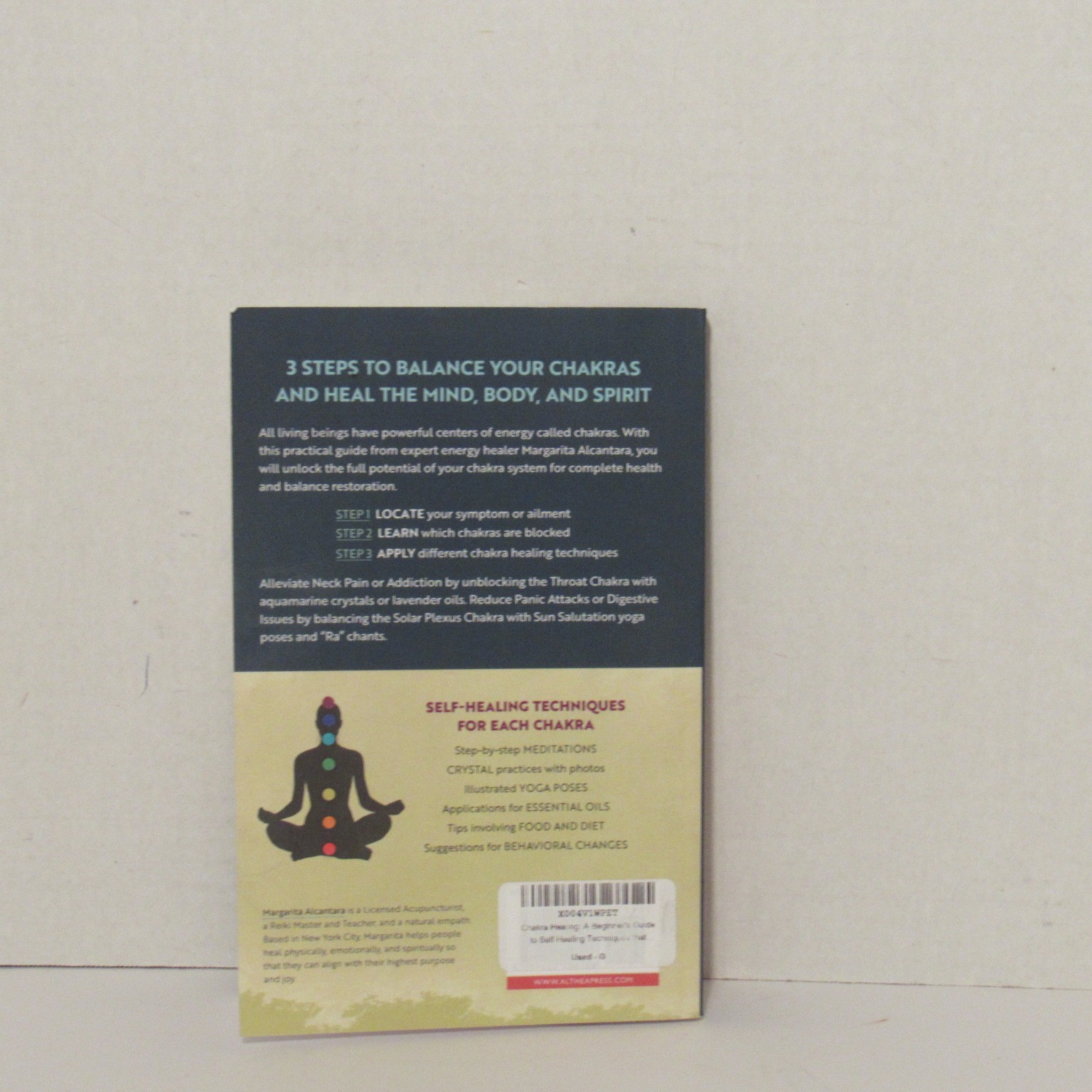 Margarita Alcantara CHAKRA HEALING A Beginner’s Guide… (Paperback-2017)