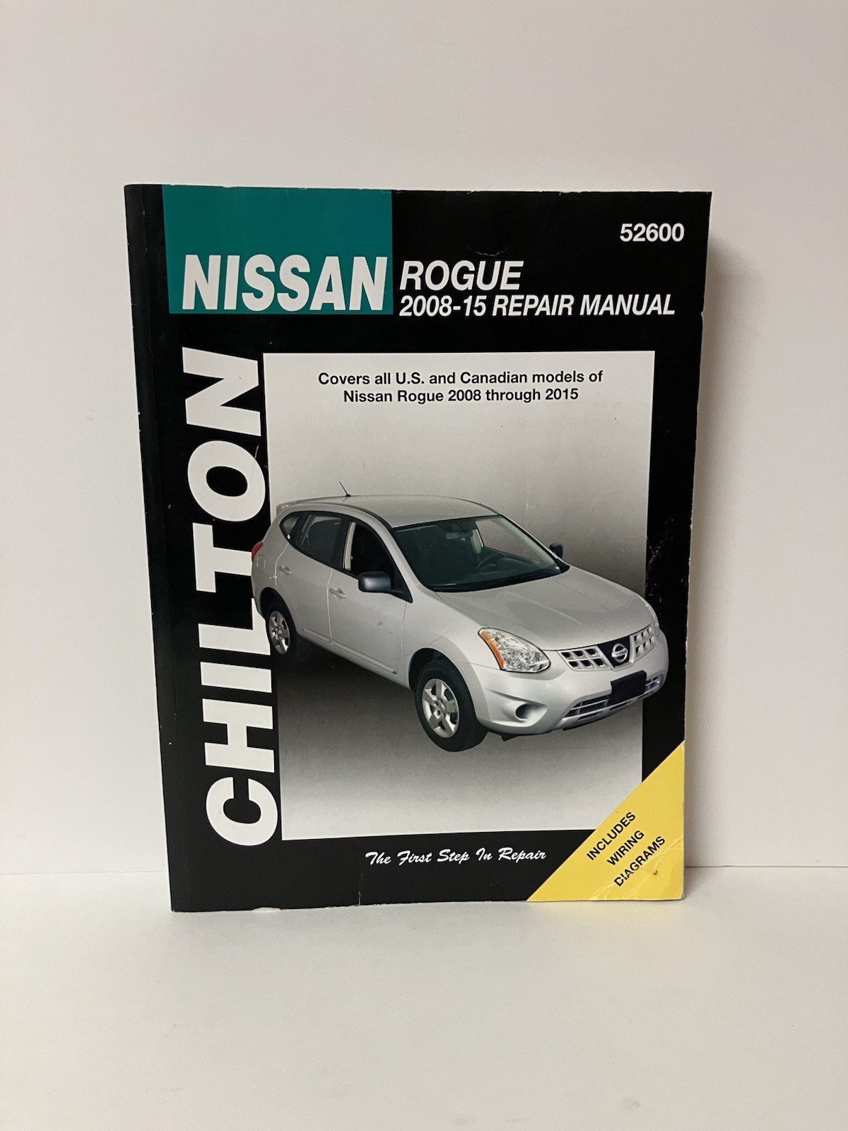 Nissan Rogue 2008-15 Repair Manual Chilton 52600 Trade Paperback VERY GOOD