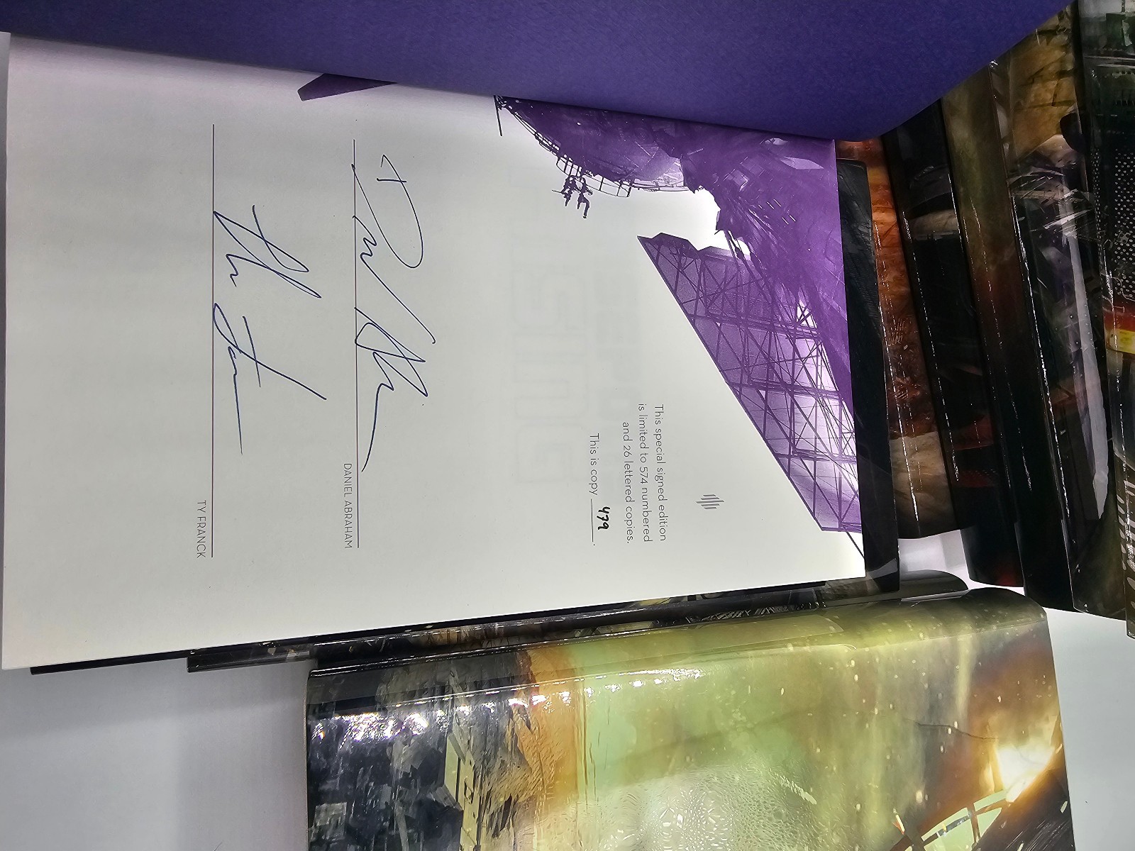 THE EXPANSE Complete Subterranean Press Signed, Matching number, Like New signed