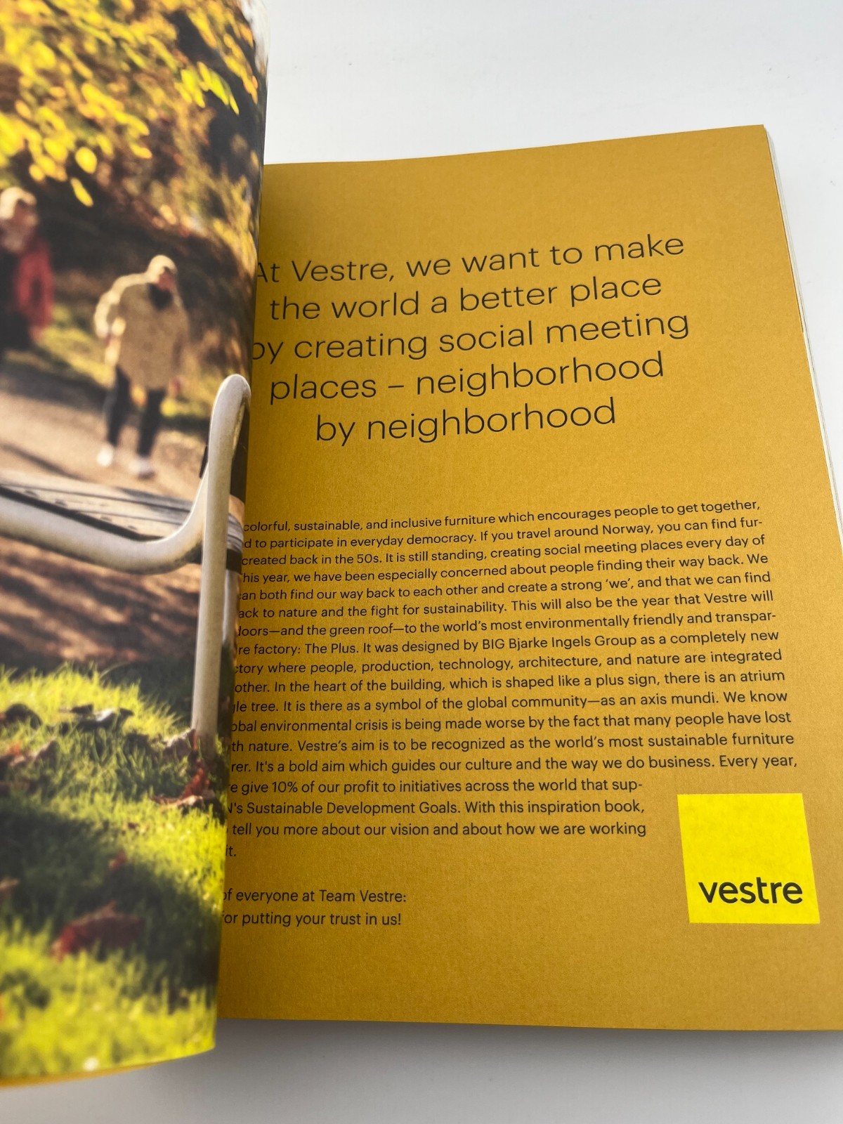 Vestre Inspiration Book 2022 Architecture Environmental Norwegian furniture co.