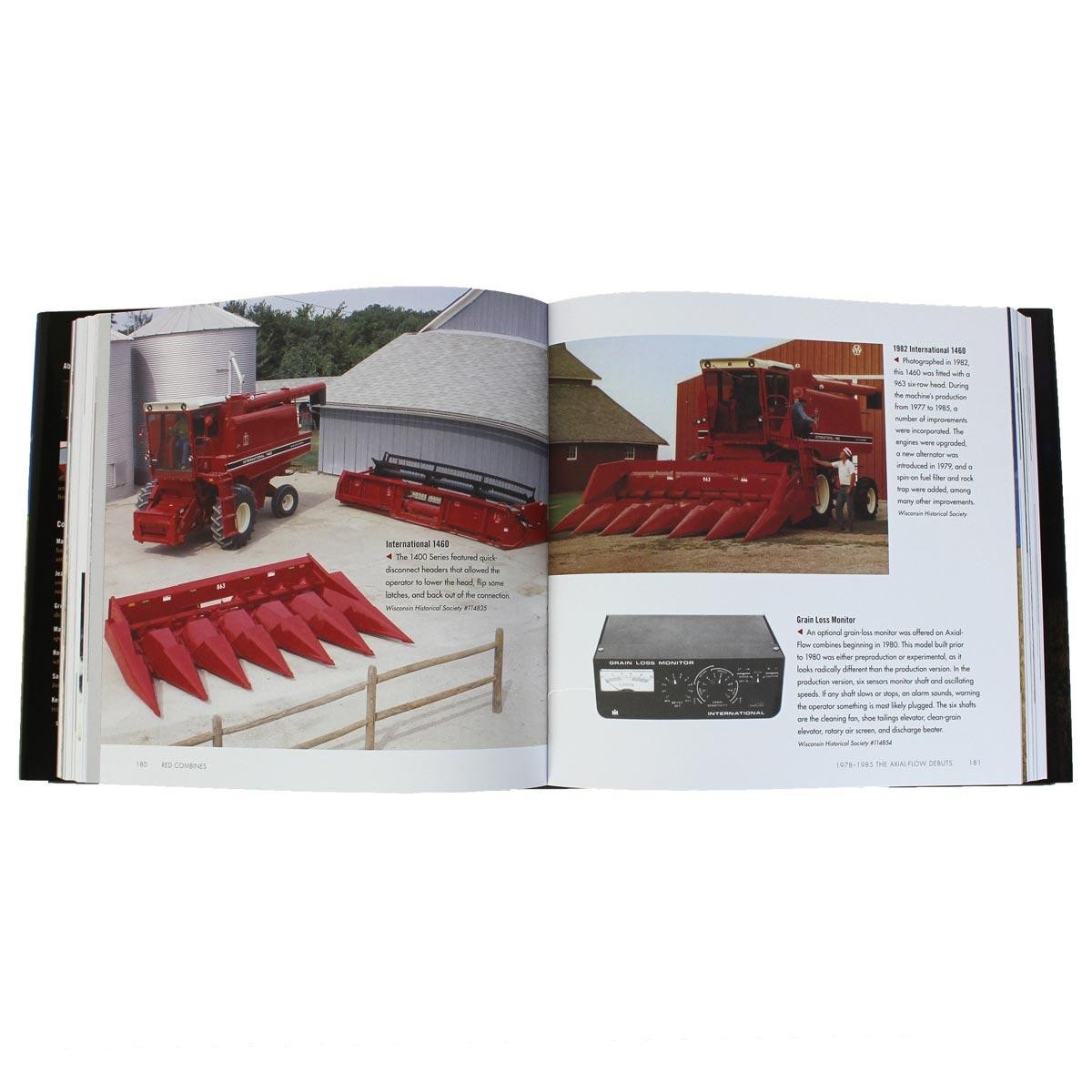Red Combines 1915-2020 Revised 384 Page Hardbound Book Case IH 9781642340426