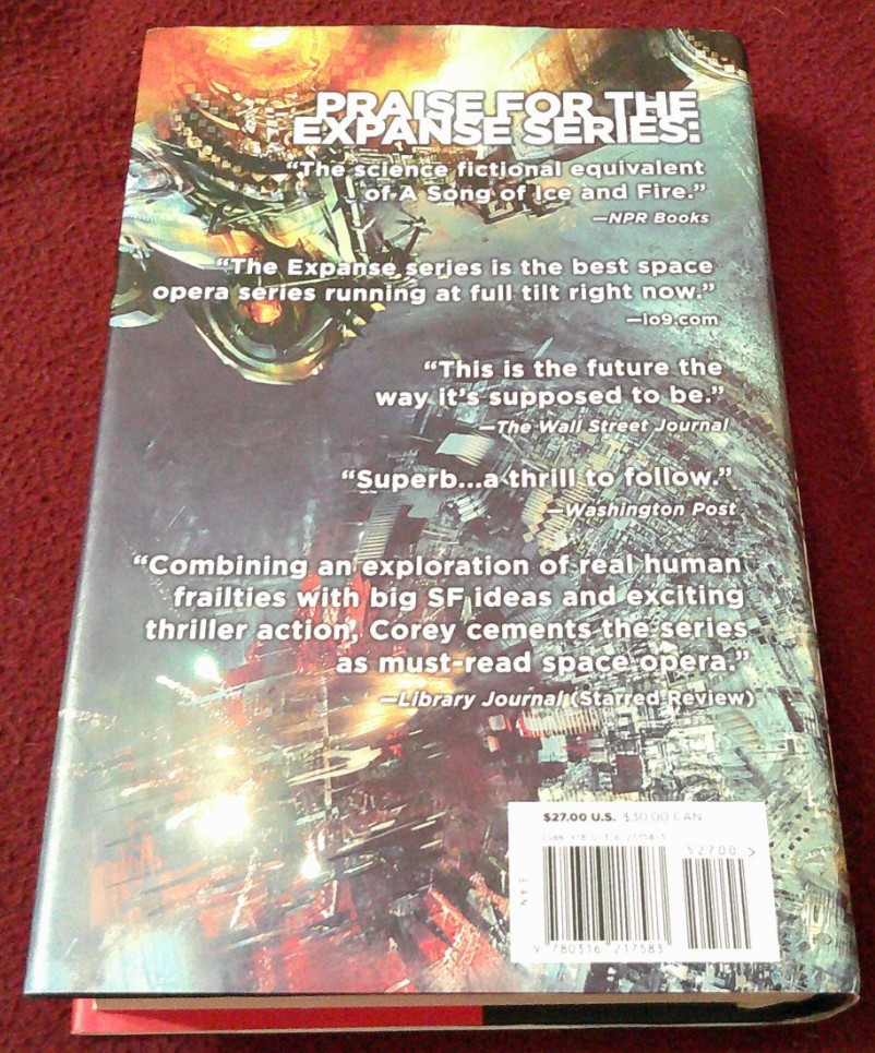 Nemesis Games by James S. A. Corey (2015, HC) first print The Expanse #5 VG/NF