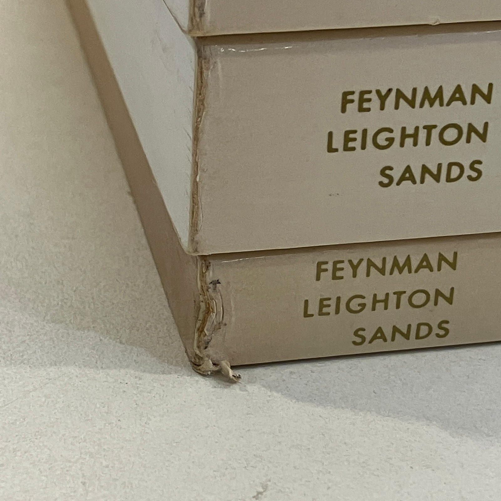 The Feynman Lectures on Physics 3 Volume Set TPB Addison Wesley Mixed Prints VTG