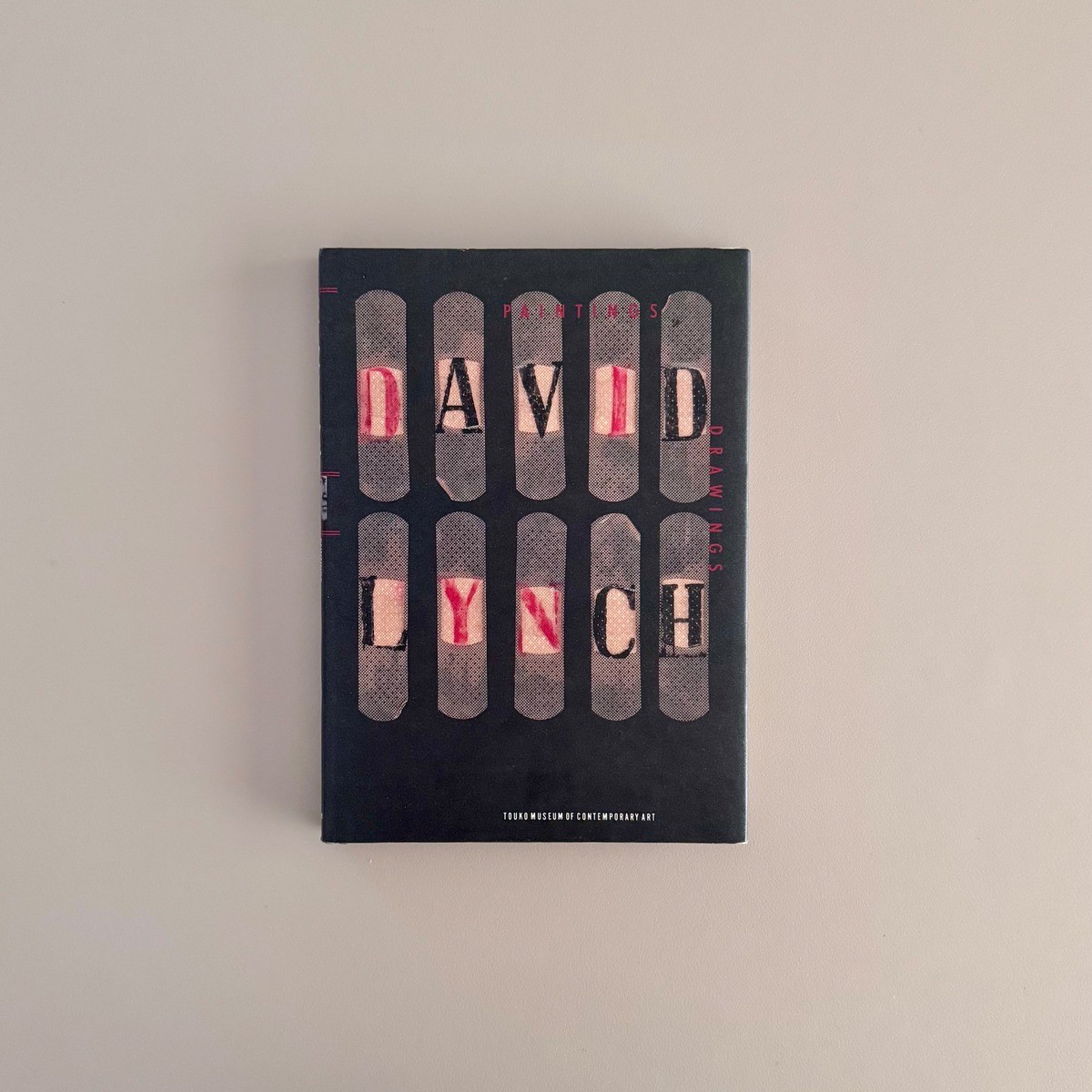David Lynch Signed Art Book Paintings Drawings Treville 1991 Japan Fingerprint