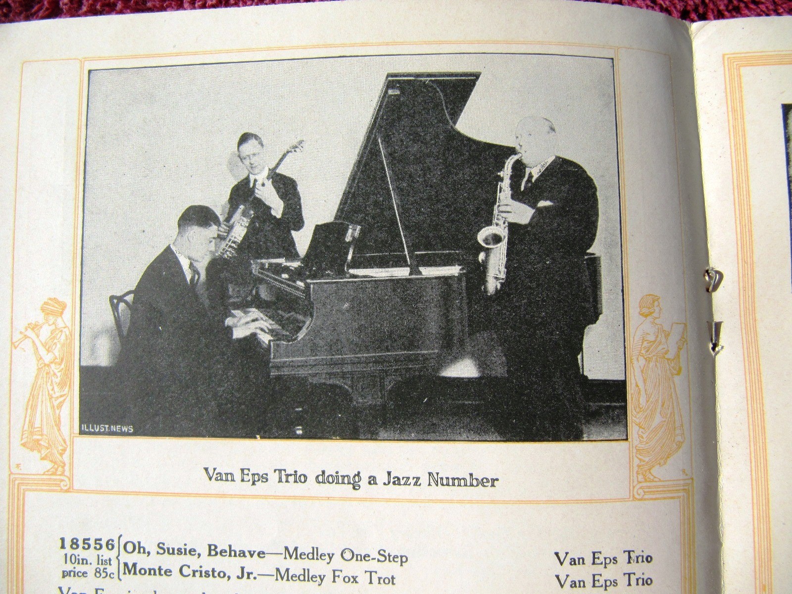 W WAR I In the Trenches New VICTOR RECORDS July 1919 Victrola Supplement CATALOG