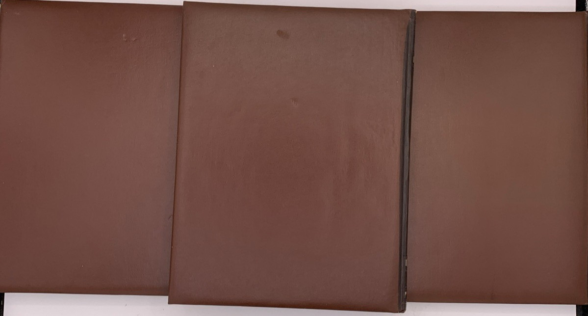 Lot of Nine of the Old West Series, 1970’s Leather Cover, B155