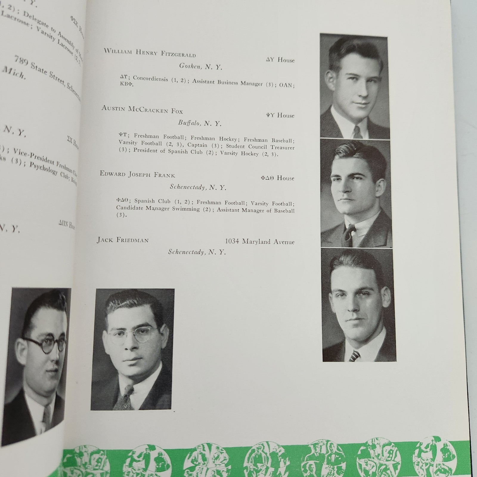 1935 Union College Yearbook Garnet Schenectady NY New York 1934 1936