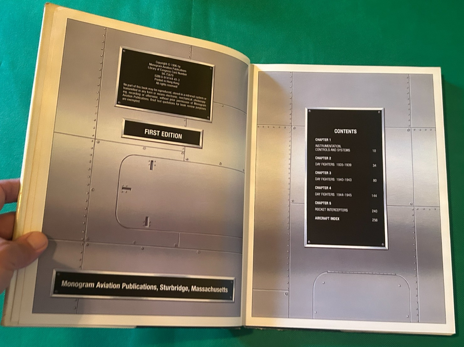 German Aircraft Interiors 1935-1945 Vol. 1 Hardcover Book Kenneth A. Merrick