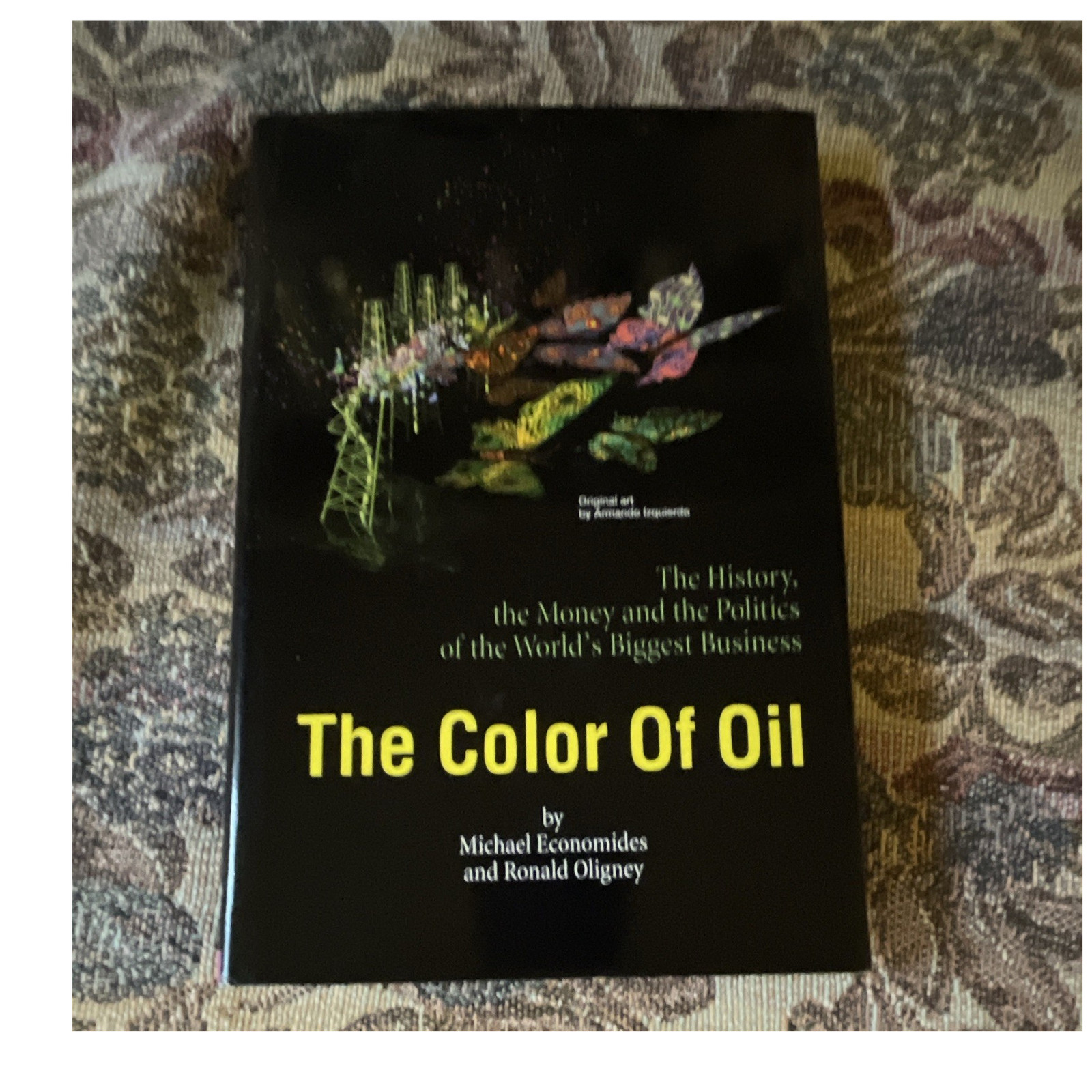 The Color Of Oil Signed Inscribed Hardcover w/ Dust Jacket Illus 1999