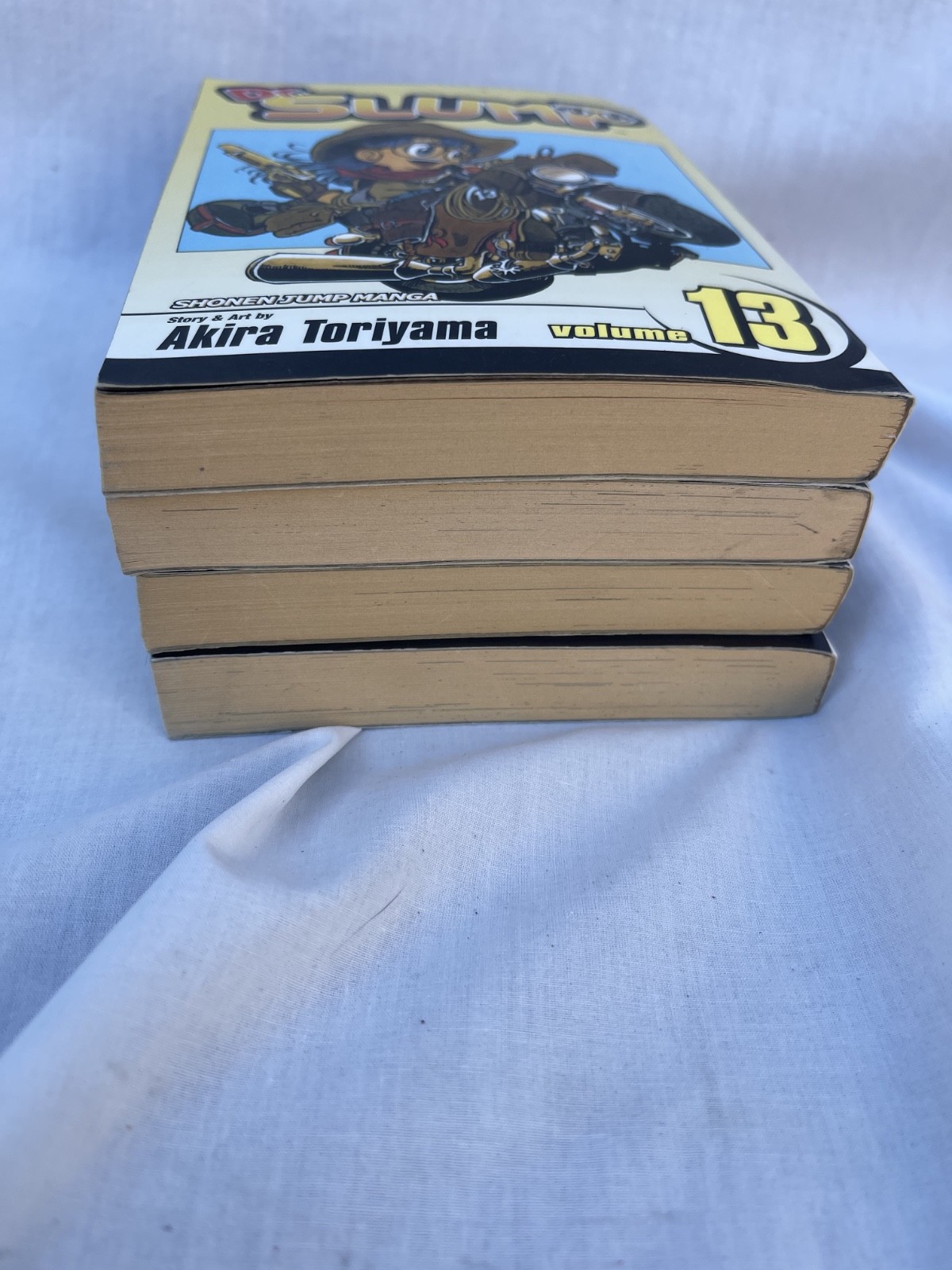 Lot of 4 „Dr Slump“ Akira Toriyama Manga Vol 13, 14, 15, 17 Excellent Condition