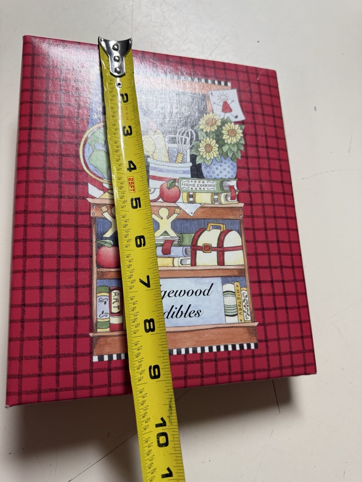 Vintage 2006 Cookbook Recipes Edgewood Edibles 328 Pages Binder Cook Food Baker