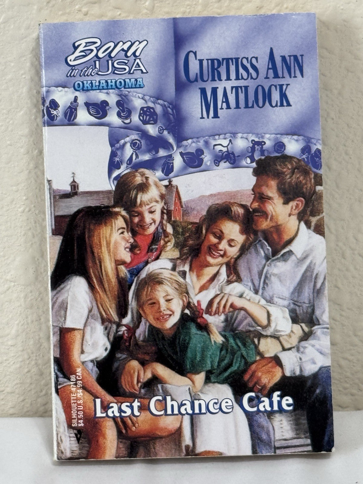 Silhouette Romance Born In The USA Series Lot 4 Paperback Books