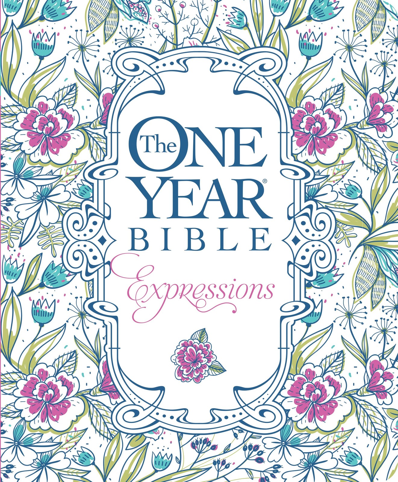 The One Year Bible Expressions NLT (Softcover, Multicolor) (One Year Bible C…