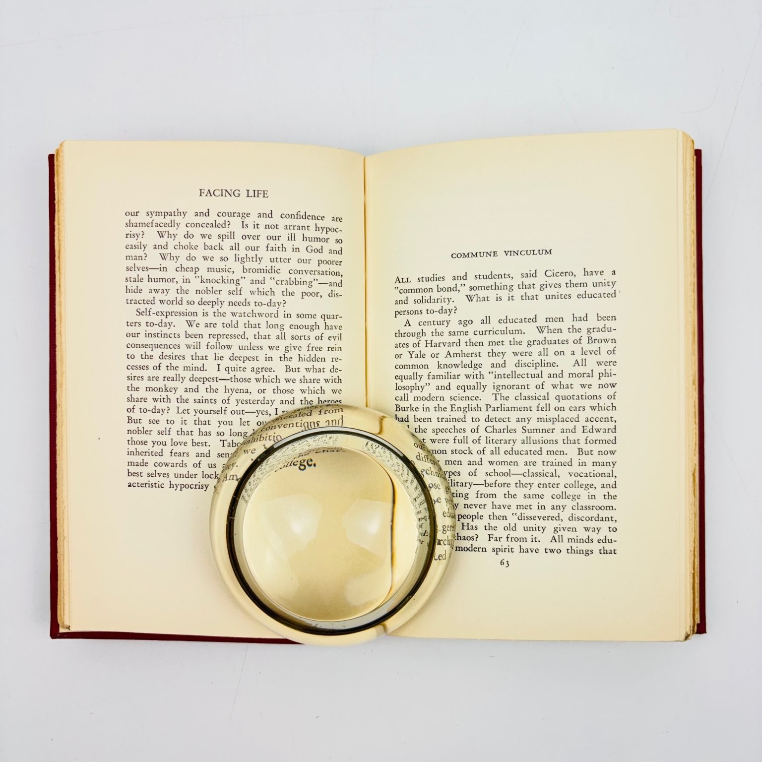 Facing Life WHP Faunce 1942 Association Copy Inscribed & Signed by Author’s Wife