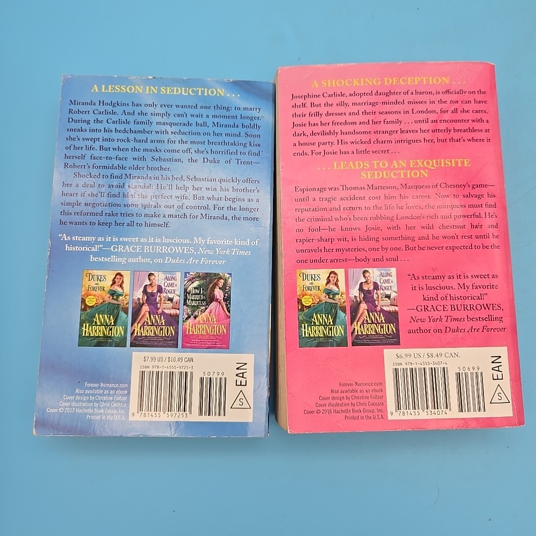 Lot of 11 Romance Paperback Books 2010s Pocket Grand Central Harrington Jeffries