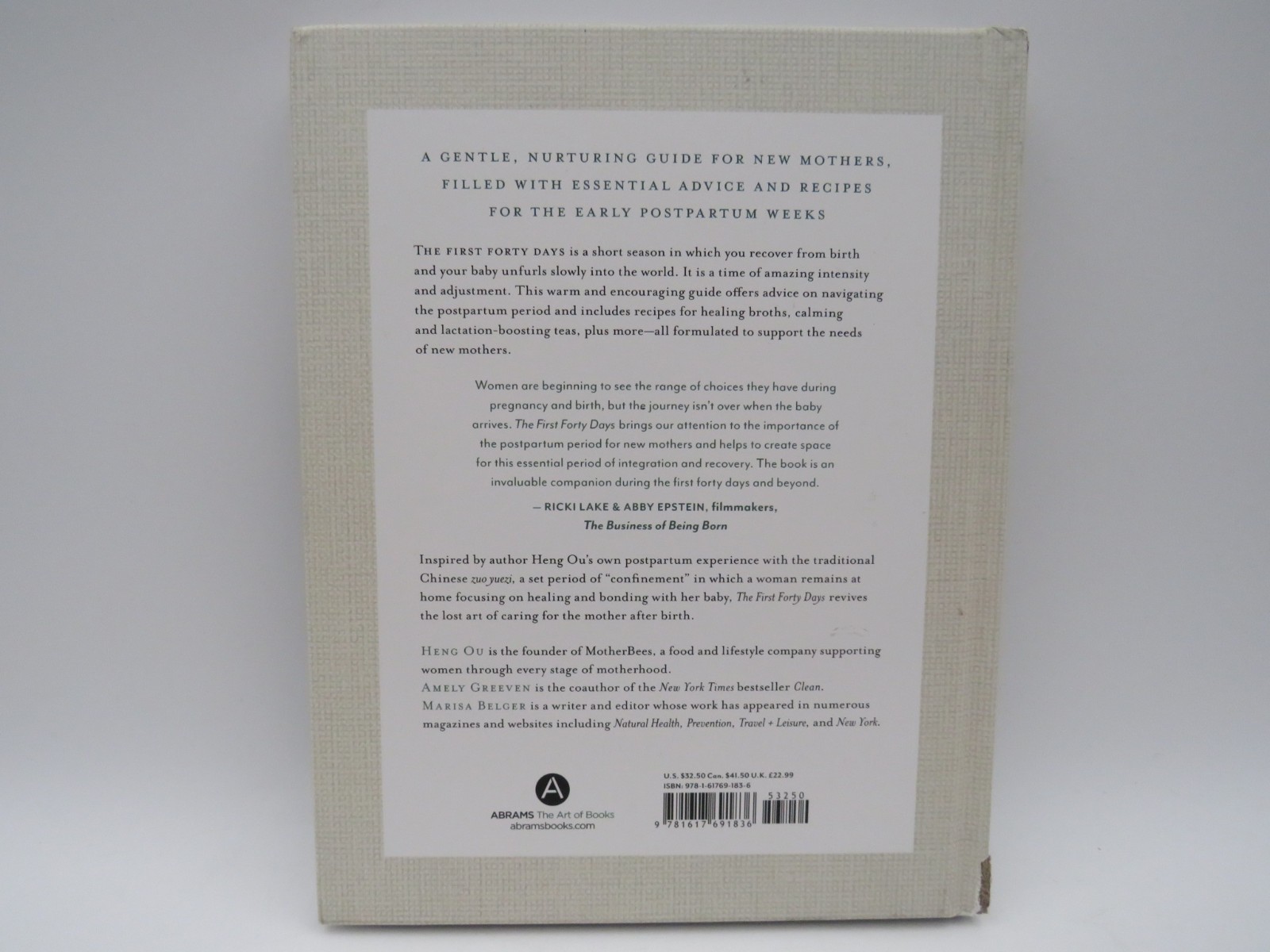 The First Forty Days The Essential Art of Nourishing the New Mother