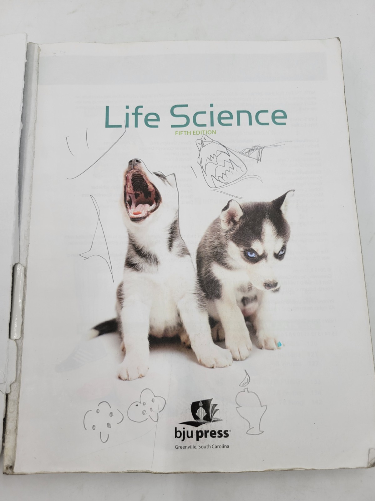 BJU PRESS Life Science Student 5th Edition 2019 Well-Used 513051-06-02