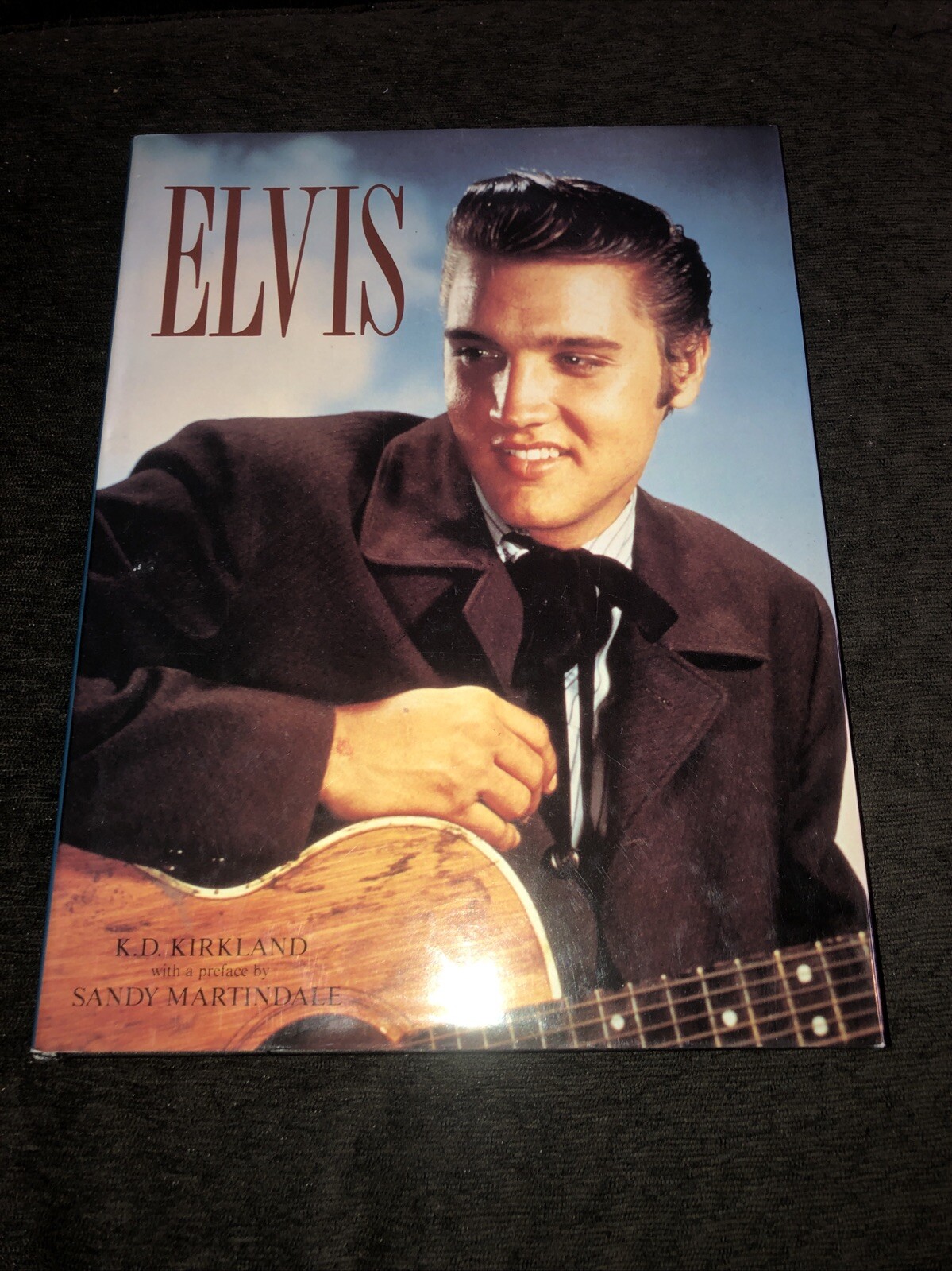 Huge 1998 Hardcover Book ELVIS, Many Photos, 9 3/8″ x 12 1/4″ x 5/8″, 112 Pages
