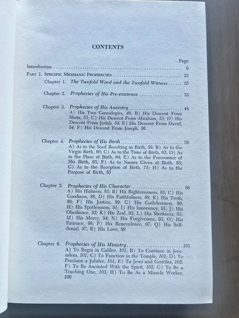 All The Messianic Prophecies Of The Bible Herbert Lockyer Zondervan 1977 HC