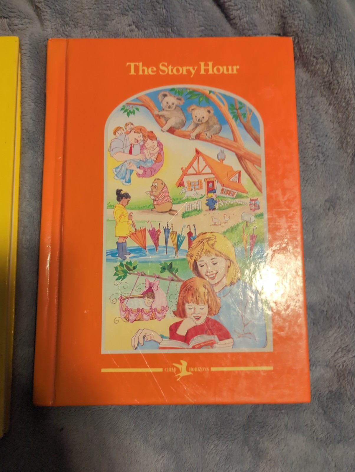 2 Vintage Kids Books Of Various Stories With Pictures