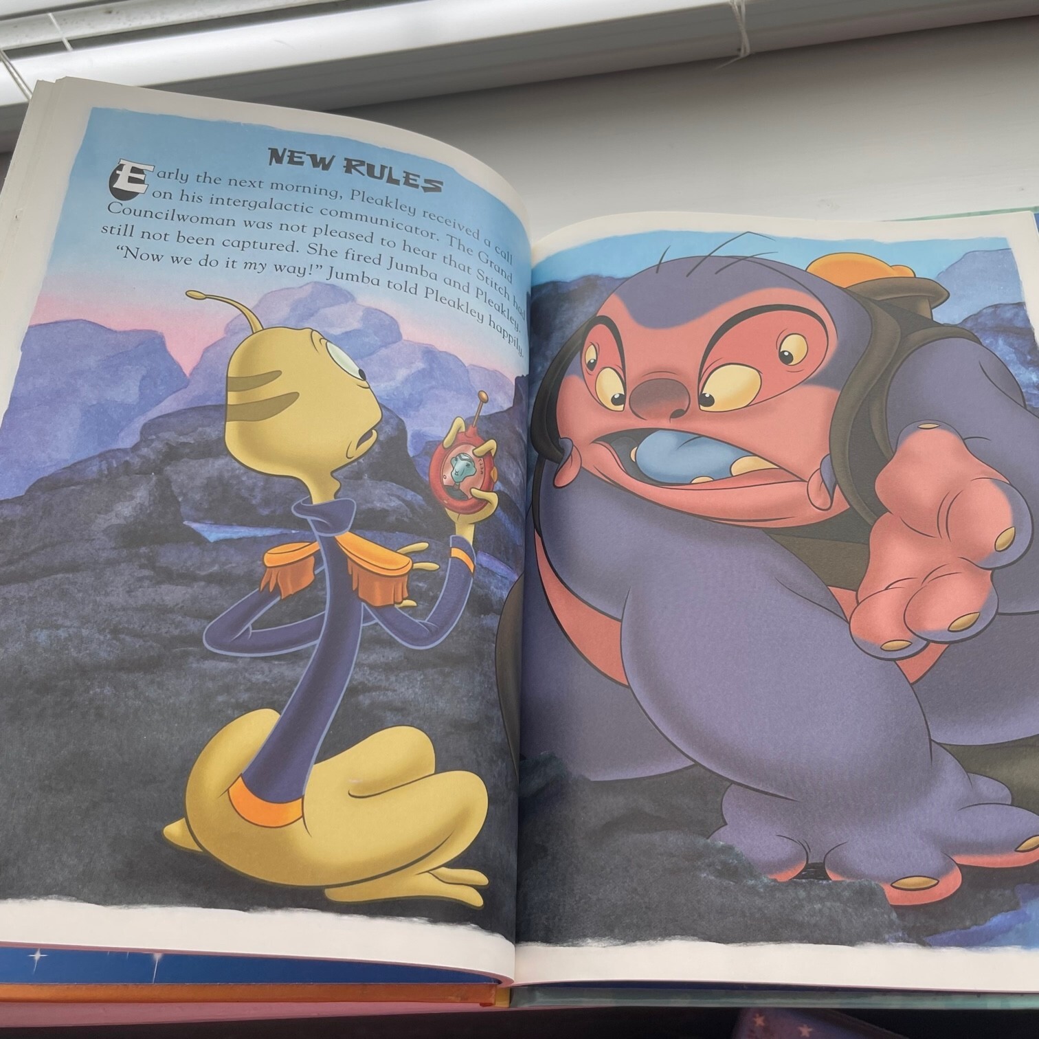 Disney Lilo and Stitch Hardcover Book A Read Aloud Storybook