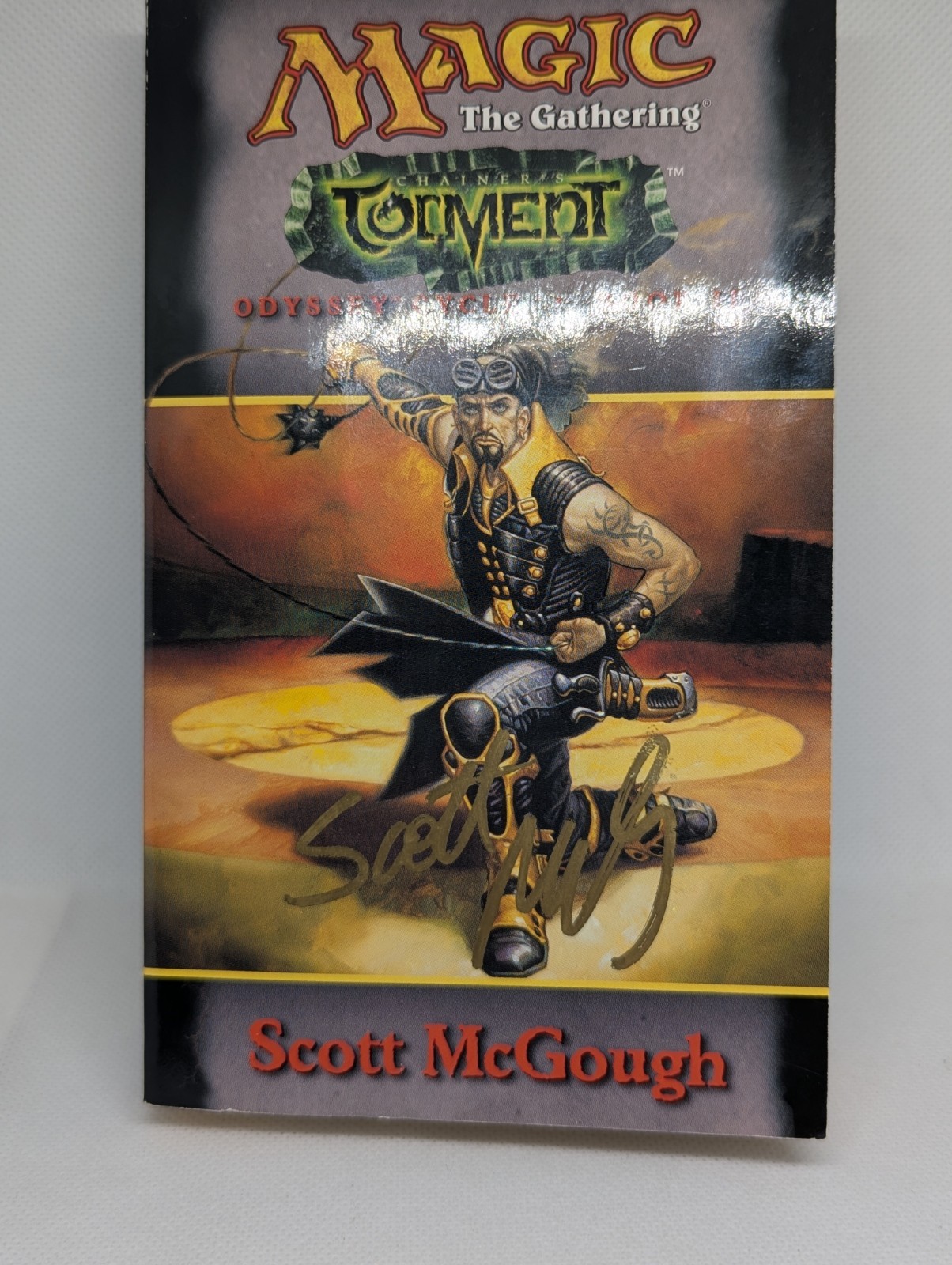 Magic The Gathering Torment Odyssey Cycle Book 2 By Scott McGough [Signed]