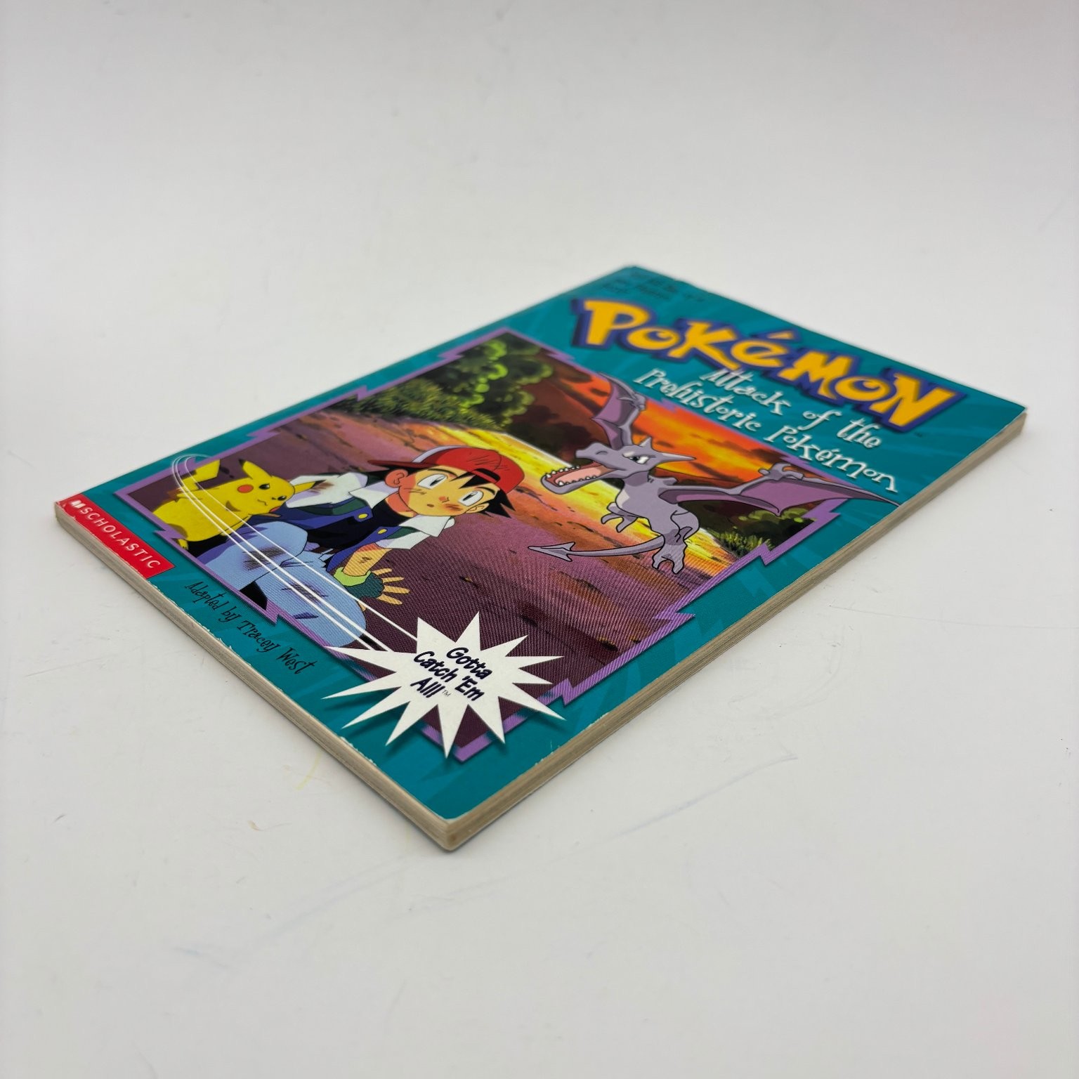 Pokemon Attack of the Prehistoric Pokemon Tracey West 1999 Scholastic Book Three