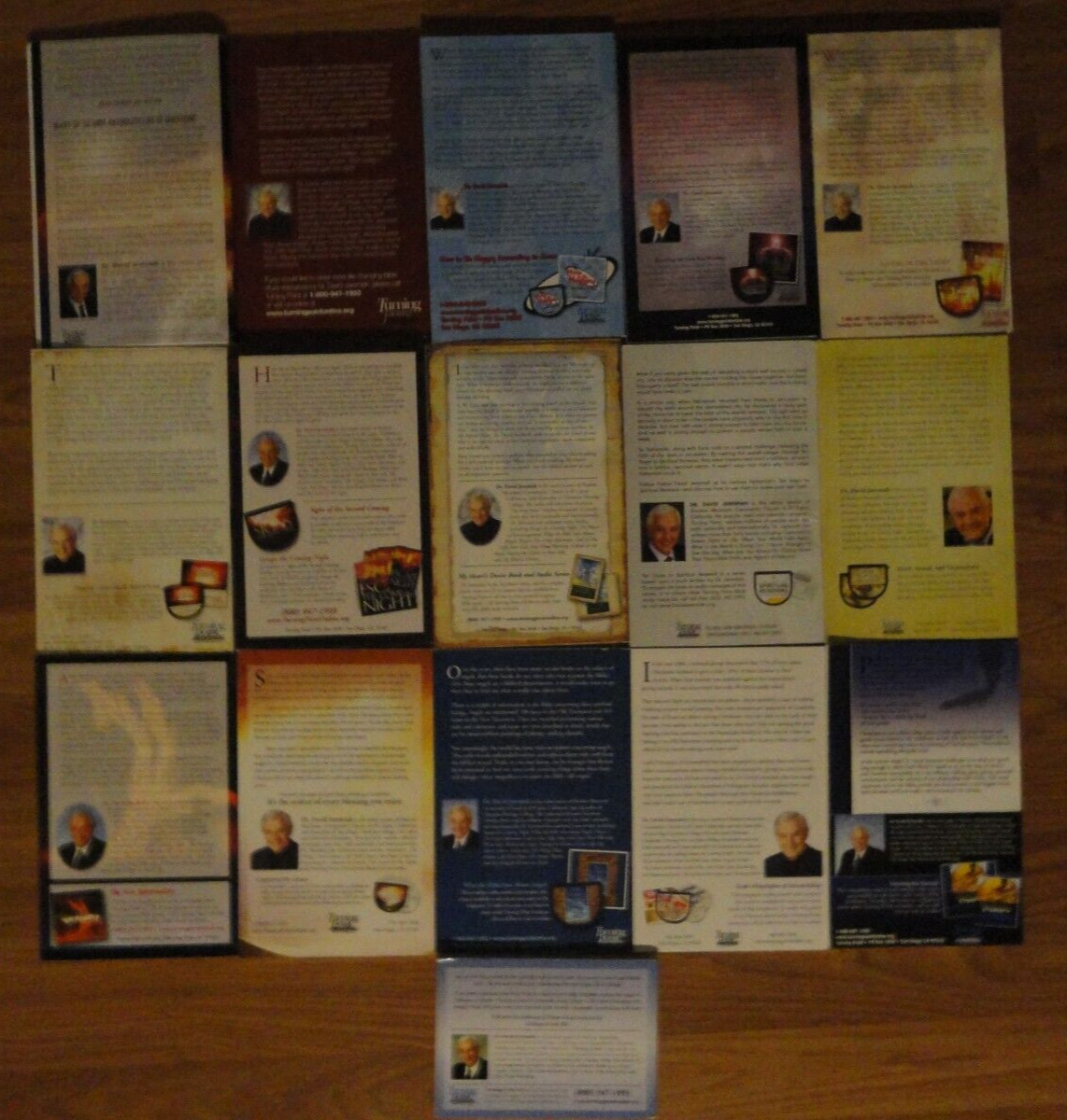 (Lot of 54) Dr. David Jeremiah PB Miscellaneous Study Guides Plus More