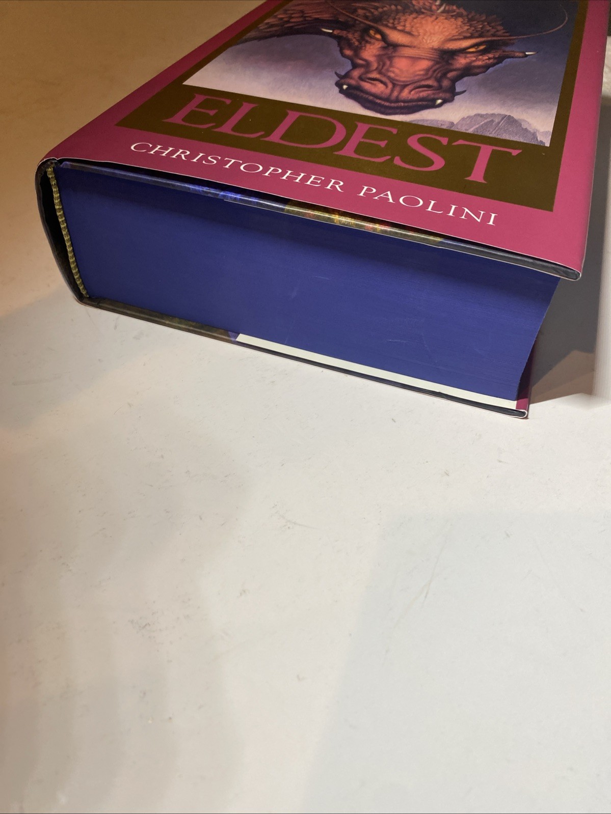Eldest by Christopher Paolini. The Broken Binding SIGNED Edition NEW/OTHER