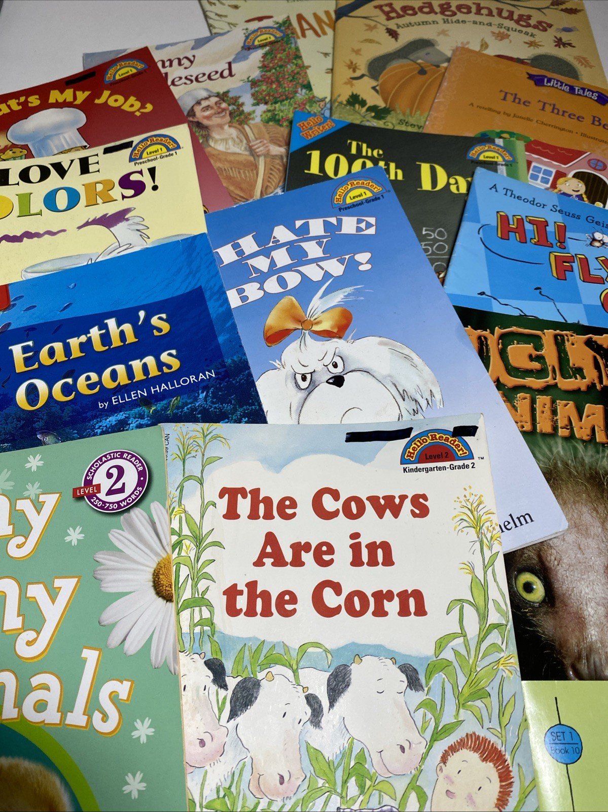 HUGE CHILDRENS BOOK LOT Of 16 Miscellaneous Scholastic Reader