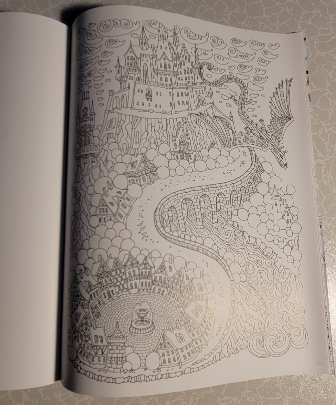 MYTHICAL CREATURES & MORE – ADULT COLORING BOOK – 48 Pages – Brilliant Escapes