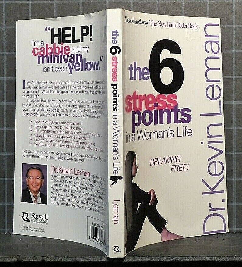The Six Stress Points in a Woman’s Life by Kevin Leman 1999 Paperback 838