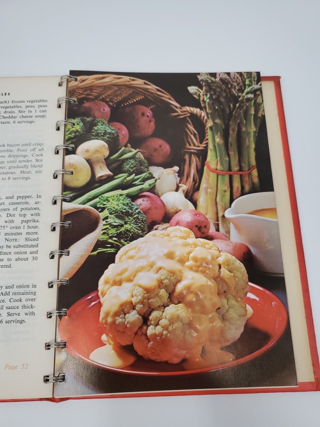 Vintage 1972 A Campbell Cookbook Cooking With Soup Spiral Bound Hardcover Camden