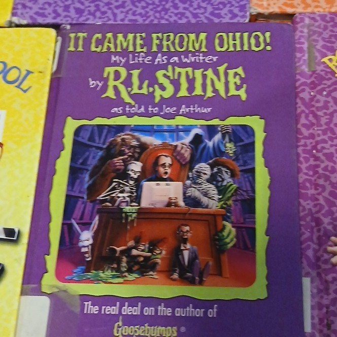 HarperCollins Hardcover Rotten School by R.L. Stine, Ages 9-12, Illustrated