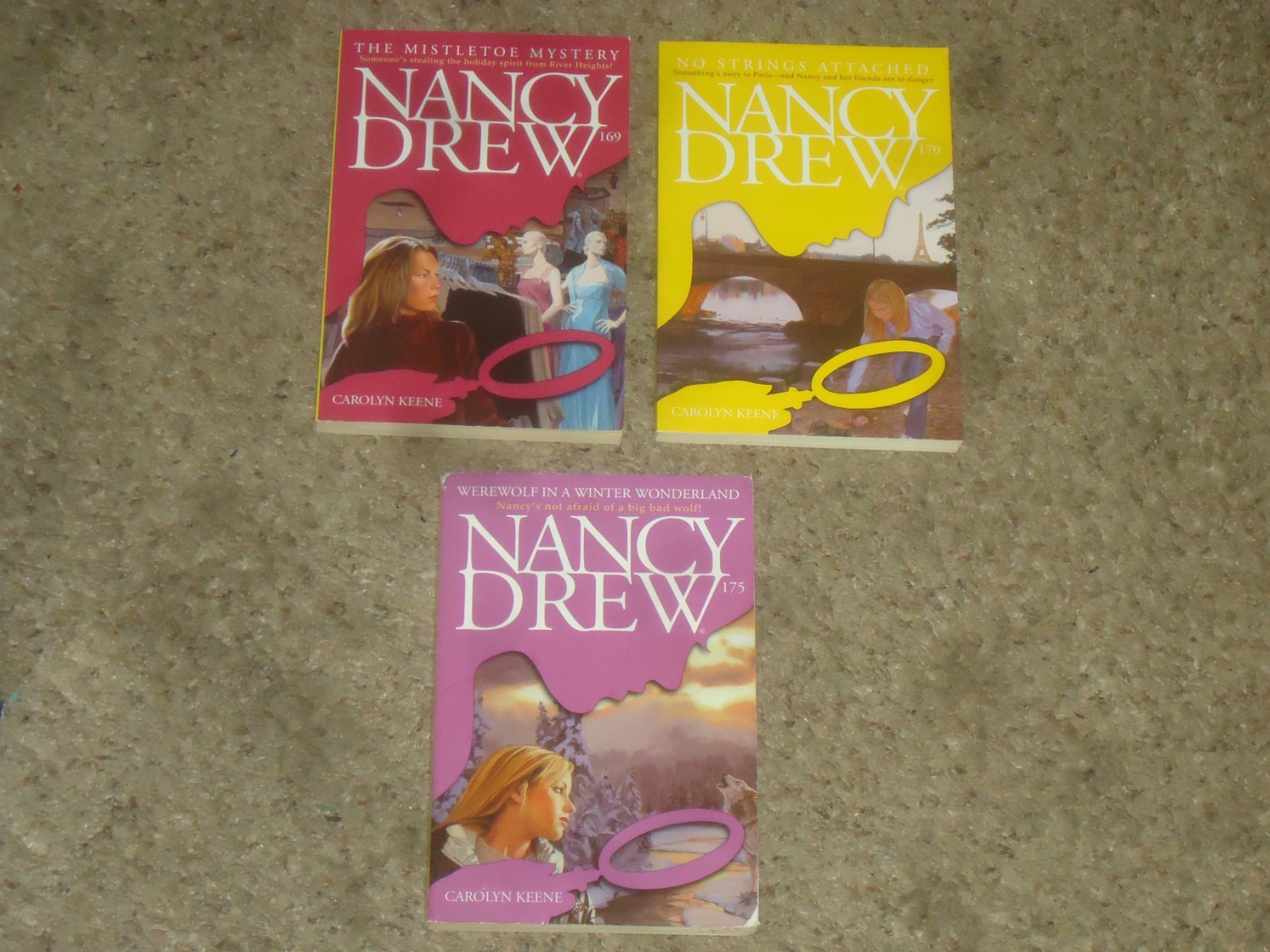 Lot 71 Nancy Drew PB Mystery Books Carolyn Keene